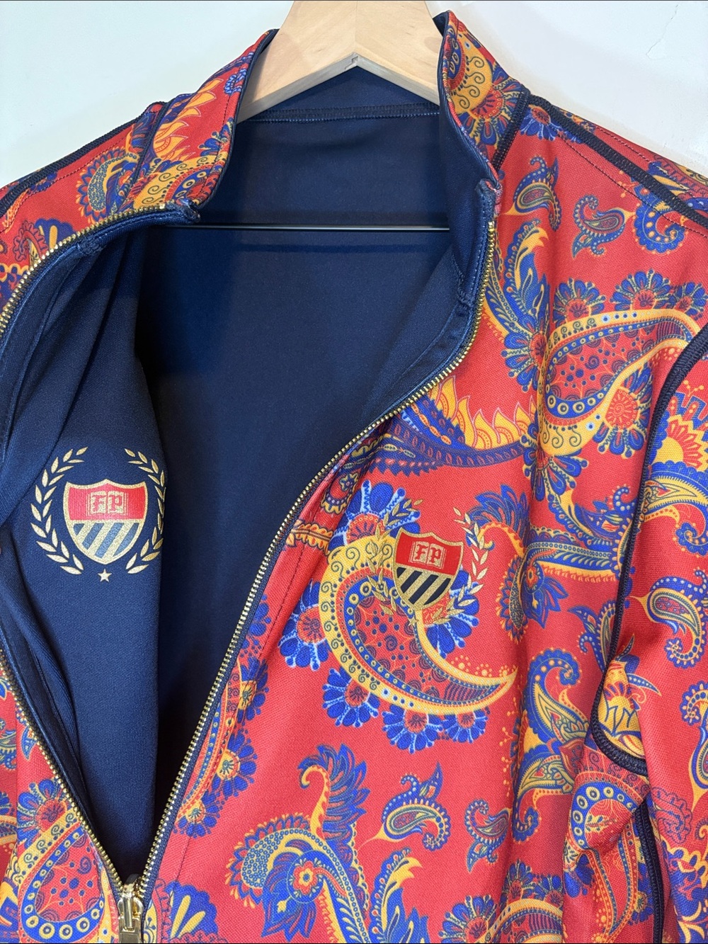 Bel-Air Athletics Academy Will Smith Fresh Prince Reversible Track Jacket Zip Up
